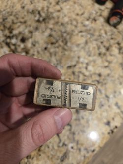 Ridgid Pipe Dies Lot