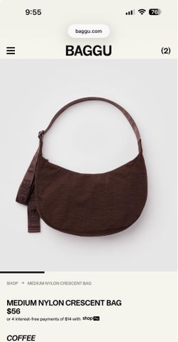 Medium Crescent Bag