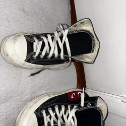 used cdg x converse 