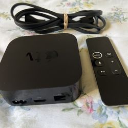 Apple TV 4K And Siri Remote