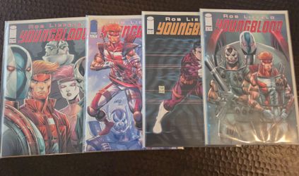 Youngblood Image 2025 #1, 2, 3, 4, 5 Rob Liefeld Regular Cover A Set NM comic book set