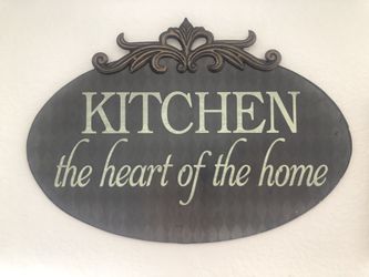 Kitchen The Heart Of The Home Sign