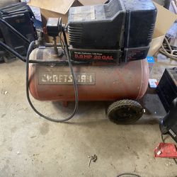 Craftsman 5.5hp 20 Gallon Compressor