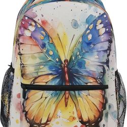 Abstract Butterfly Backpack 