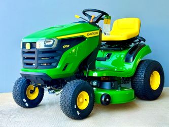 Brand new John deere S100 42 in. 17.5 HP Gas Hydrostatic Riding Lawn Mower