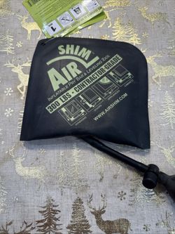 Contractor Grade AirShim Inflatable Pry Bar and Leveling Tool (300 LBs)