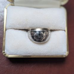 Silver ring ,vintage-925 stamp