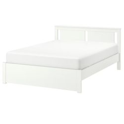 IKEA Double Bed with Mattress – $300