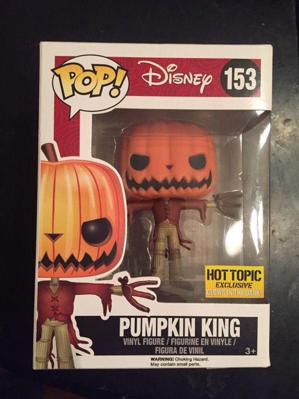 Disney Pop Funco Pumpkin King Figure
