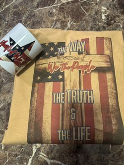 Patriotic Tee Shirt And Tea Mug