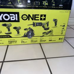 Ryobi 18v 5-tool Combo Kit