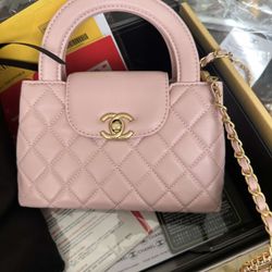 Pink Chanel Kelly Purse