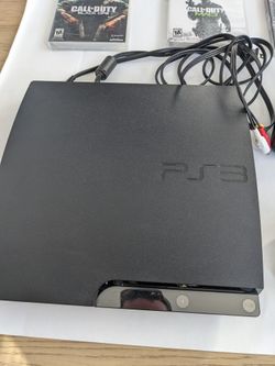 PlayStation 3 With 1 Controller and Call Of Duty