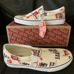 Vans Classic Slip On Men’s 10.5 Brand New In Box