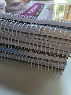 Lot of books, 5th or 6th or 7th grade