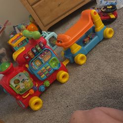 V tech Ride On Train 