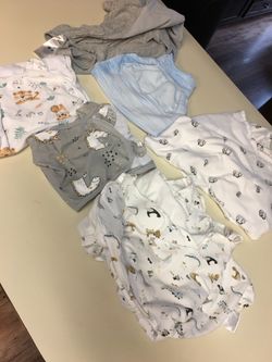 Baby swaddles in good shape $8 for all or $2 each obo