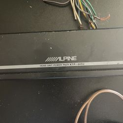 alpine ktp-445u 45x4  4channel