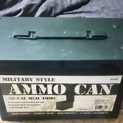 Empty Ammo Can For Storage