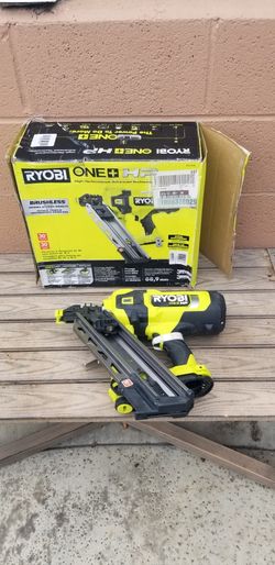 ryobi 18v brushless 21ga framing nailer 