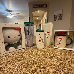 Hello Kitty Starbucks Cups