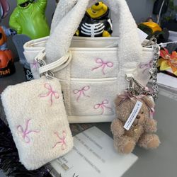 Madden Girl Sherpa Tote Bag