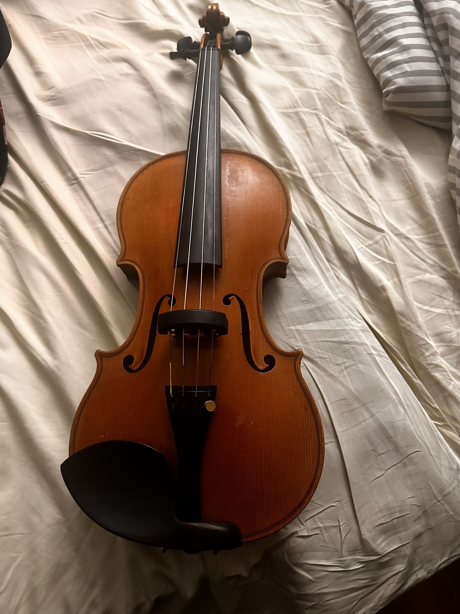 Violin Gustave August Ficker, by Ernst Heinrich Roth, Violin, 1957, Mittenwald