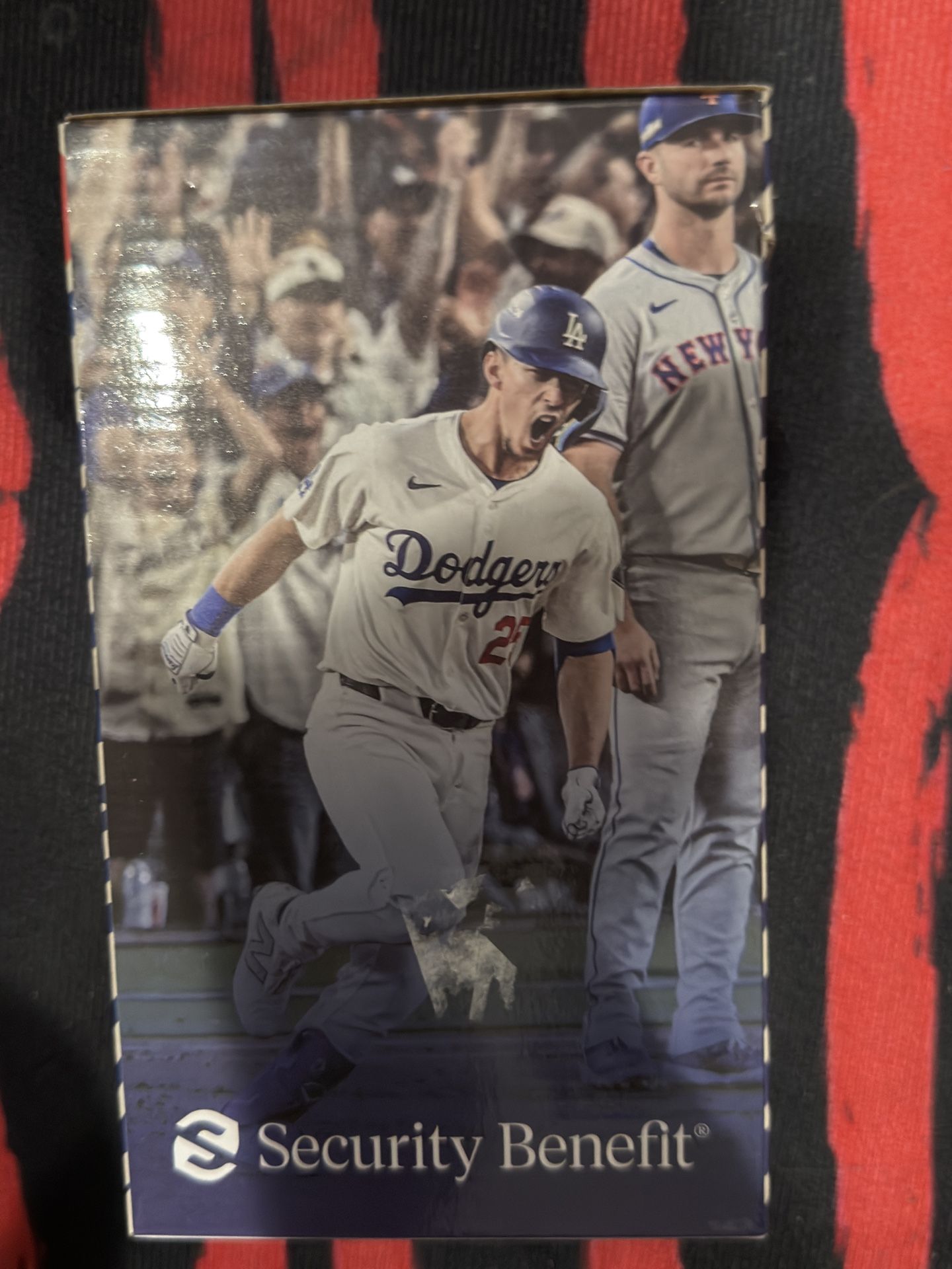 TOMMY EDMAN BOBBLE HEAD DODGERS