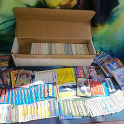 Random Box Of Opened Baseball Card Packs