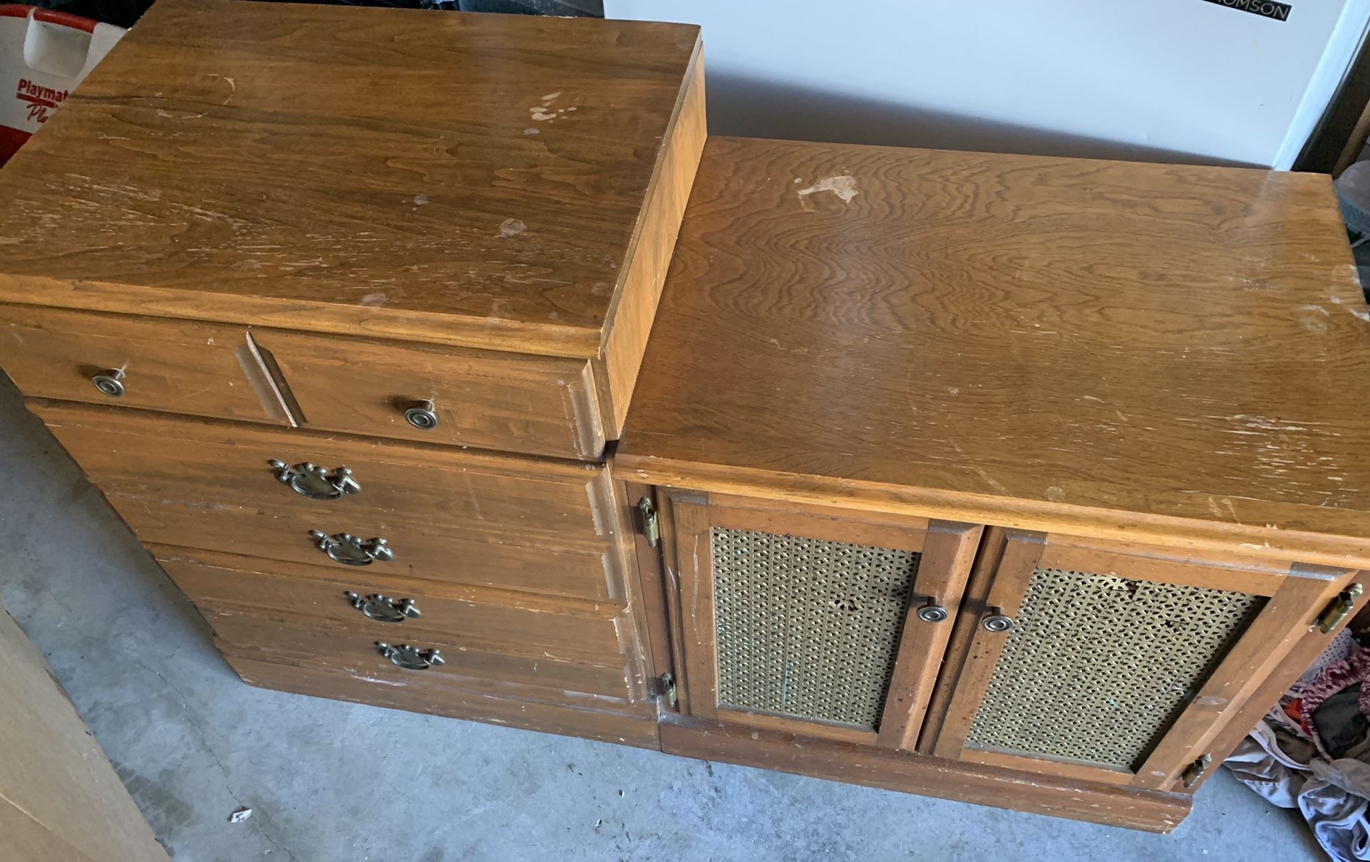 Vintage Bekins Cabinet 