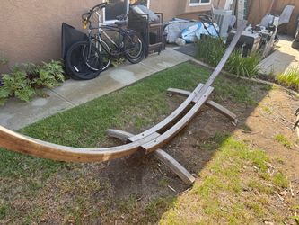Wood Hammock Frame