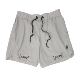ASRV Tetra-Lite 7” Linerless Shorts Mens Large L Gray DSG-0470 Gym Running Train