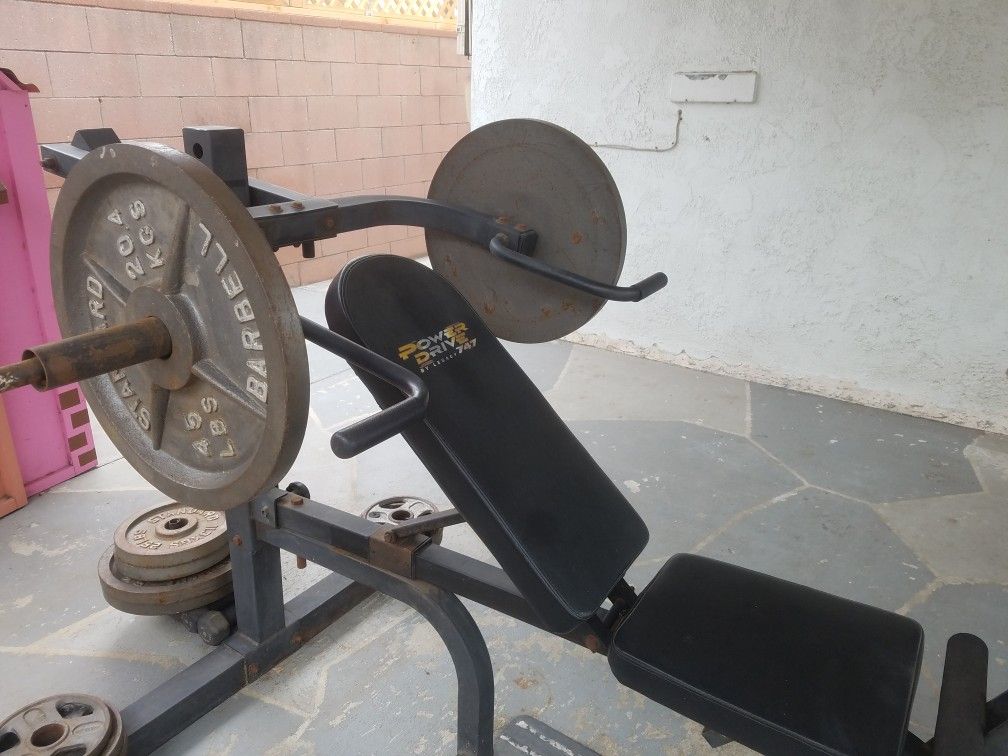 Legacy 747 Power Drive weight bench for Sale in Whittier CA OfferUp