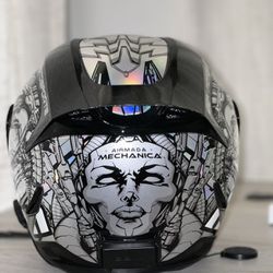 XS Motorcycle Helmet With Bluetooth