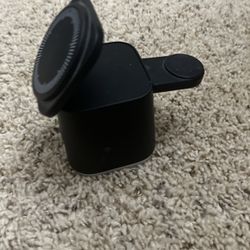 MagSafe Charger And Alarm Clock For IPhone, Apple Watch, And AirPods.