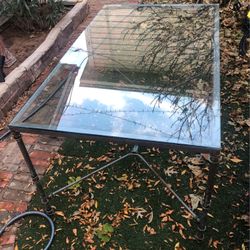 Heavy Glass Table 