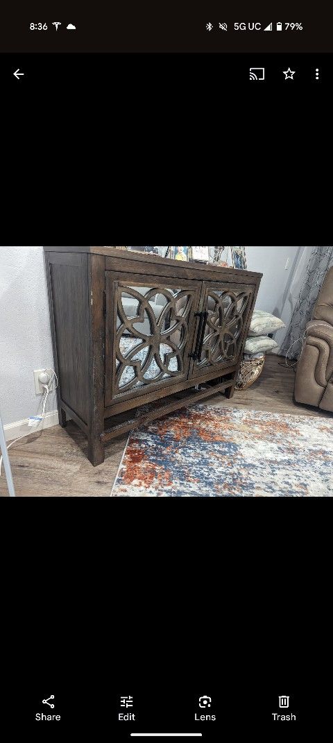 Cabinet With Mirror Door