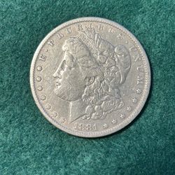 MORGAN SILVER DOLLAR. 1881