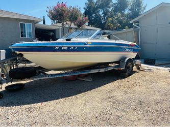Larson fishing boat