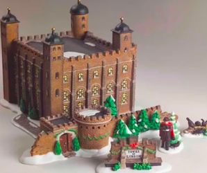 Department 56 historical Landmark Series - Tower of London (58500)  Christmas  New-old In box  Great gift 