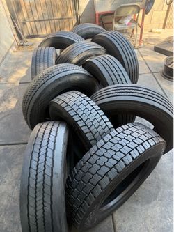 225/70/R19.5 (5) Tires Continental (2)Bridgestone (1)Goodyear (1) IRONMAN (1)AMULET (1)