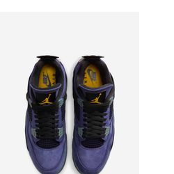 Jordan 4 imperial purple "lakeshow"