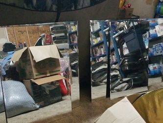 Beveled Mirrors 1=36"×36"1=48"×36"2=24"×36"