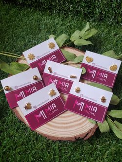 Stainless Steel Topitos [Earrings]