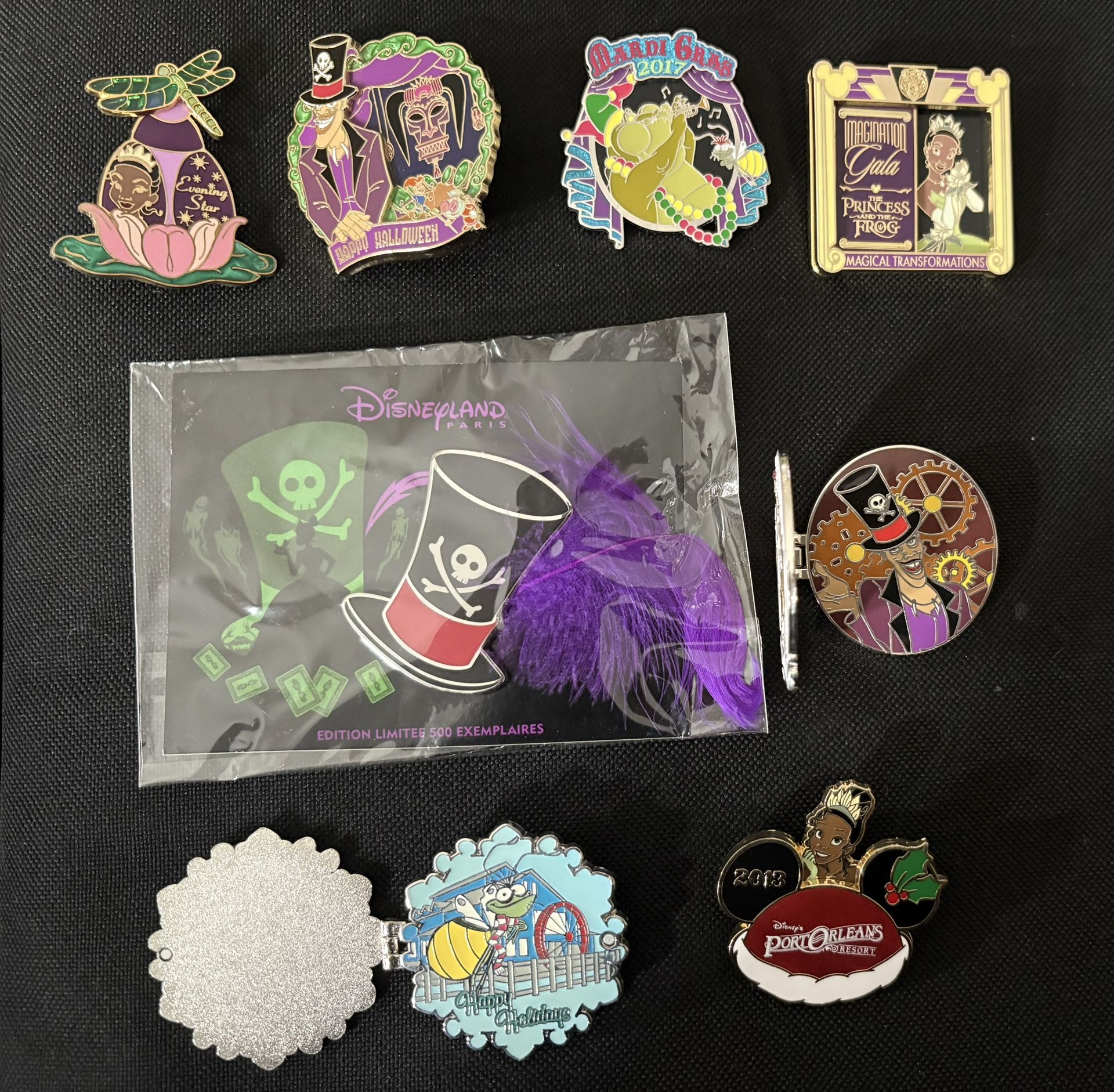 Disney Princess And The Frog Pins