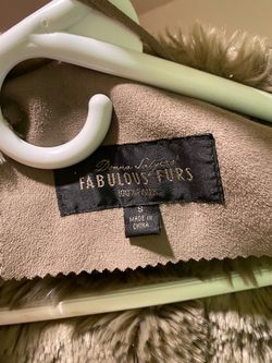 Donna Salyers Fabulous Furs Coat Size Small