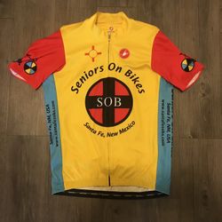 Castillo Seniors On Bikes Cycling Jersey - Medium 