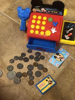 Mickey Mouse cash register toy for kids boys