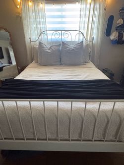 Queen bed frame