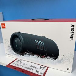 New - JBL EXTREME 3-Bluetooth Speaker - Payments Available - Pay $5 Down To take It home 